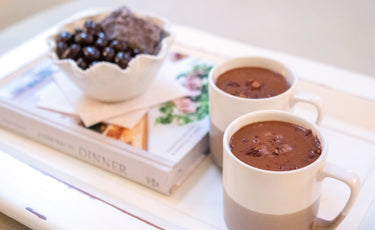 Healthy Banana Hot Chocolate
