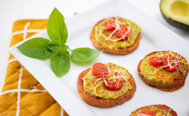 Healthy Sweet Potato Avocado Bites