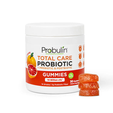 Total Care Probiotic Gummies - Blood Orange 30 Count Probulin