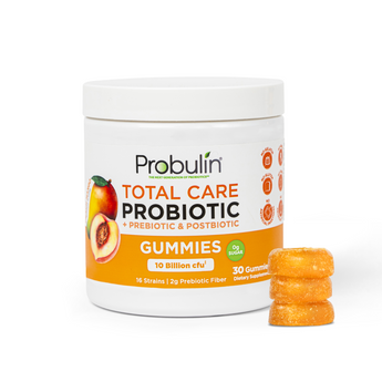 Total Care Probiotic Gummies - Peach Mango 30 Count