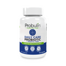A bottle of Probulin Daily Care Probiotic Capsules, with 30 capsules inside, intended for digestive health.