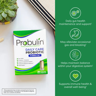 Daily Care Probiotic Capsules - 30 Count Probulin