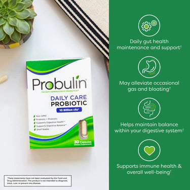 Daily Care Probiotic Capsules - 60 Count Probulin