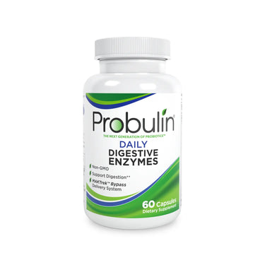 Daily Digestive Enzymes Capsules - 60 Count Probulin